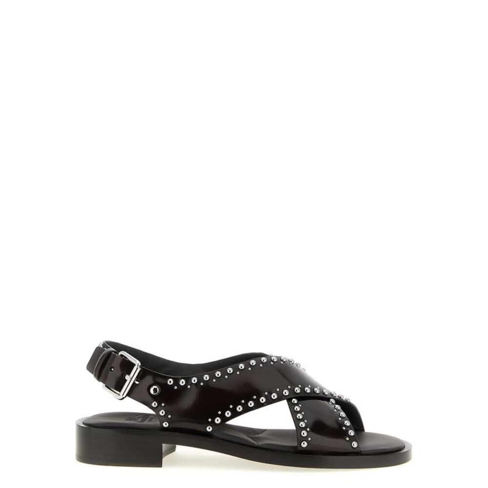 Church's Brown Calfskin Flat Women's Sandals